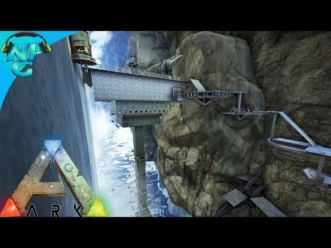 World War ARK - 2 Men 1 Base Raid the Hidden Water Fall Fortress Base! E28 ARK Survival Evolved