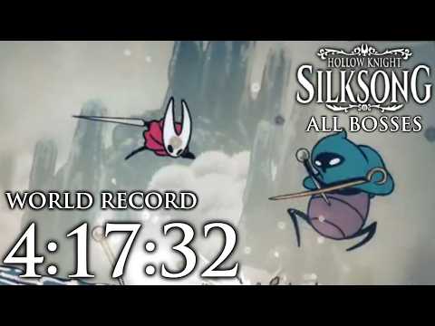 Hollow Knight: Silksong All Bosses Speedrun in 4:17:32! (WORLD RECORD)