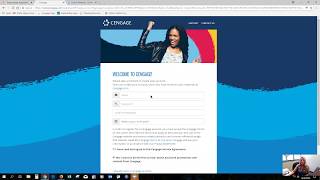 Cengage Login Instructional Video