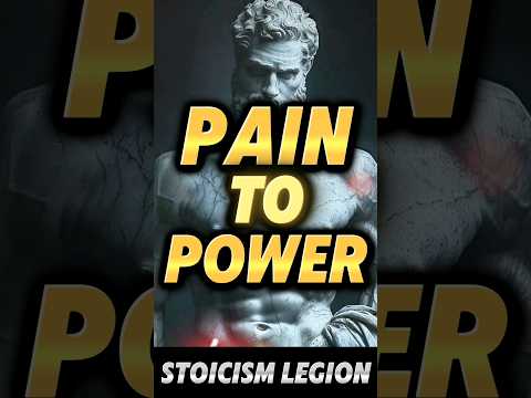6 Stoic Lessons For Turning Pain into Power | Stoicism #stoic #mindset