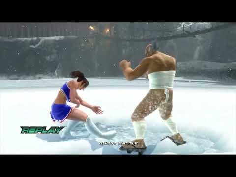 Tekken 6 Christie(Cheerleader) Vs Heihachi