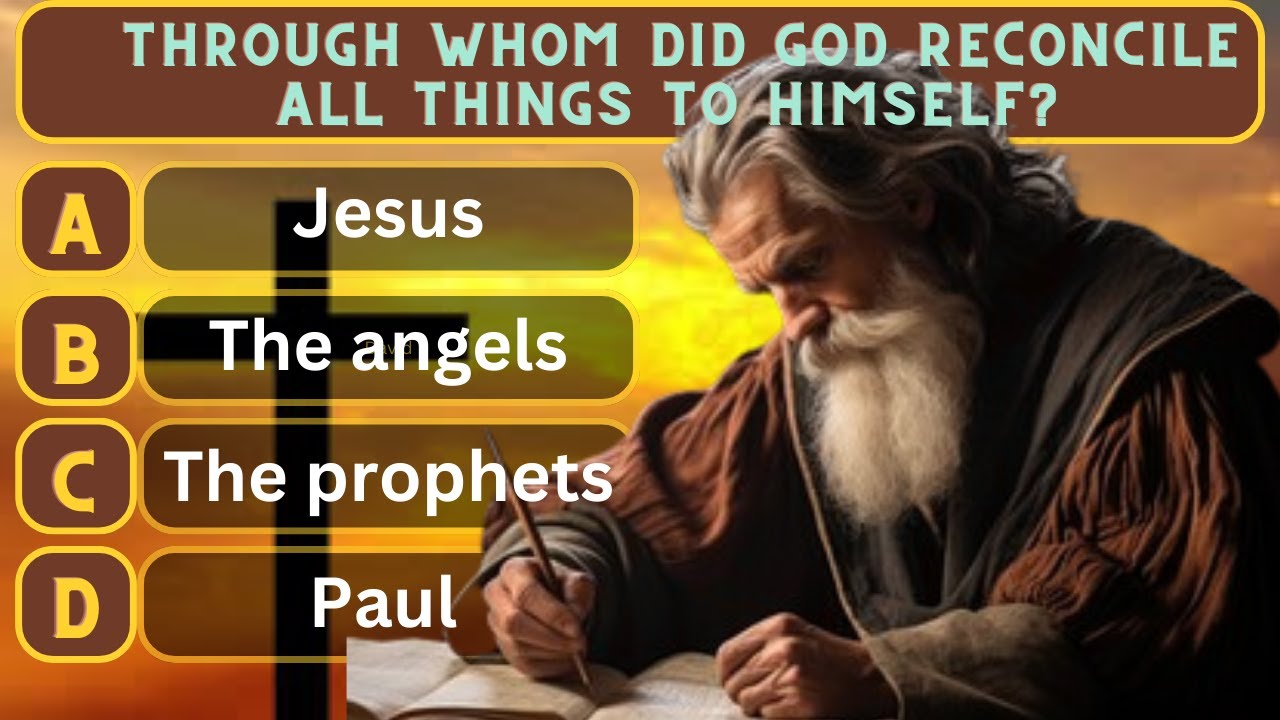 The Ultimate Colossians Bible Quiz Challenge!  Test Your Knowledge!