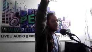 SkillinJah live freestyle on The People Station in NYC