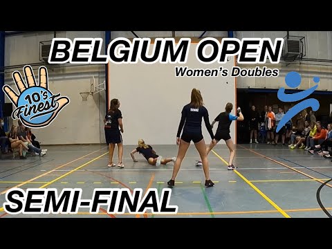 Belgium Open (Women’s Doubles) | Semi-Final: Miranda S and Nelie S 🇳🇱 VS Iris V and Senne I 🇳🇱