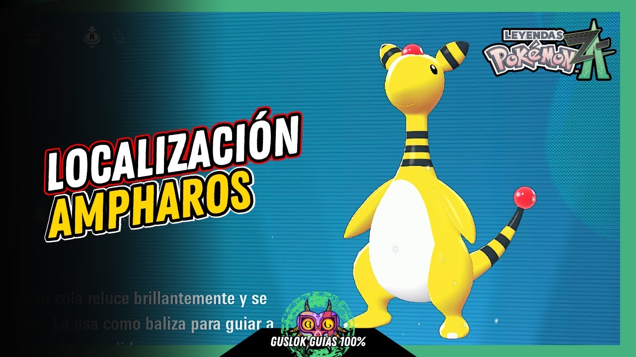 UBICACIÓN de AMPHAROS | GUÍA 100% | 💯Leyendas Pokemon: Z-A🏆 UBICACIÓN de AMPHAROS | GUÍA 100% | 💯Leyendas Pokemon: Z-A🏆