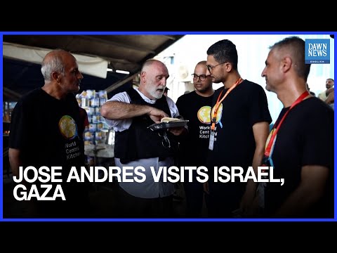 World Central Kitchen founder Jose Andres visits Gaza and Israel | Middle East | Famine Malnutrition