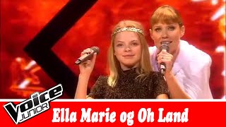 Ella Marie og Oh Land synger  The Bangles – ‘Walk Like an Egyptian’ – Voice Junior   Finale