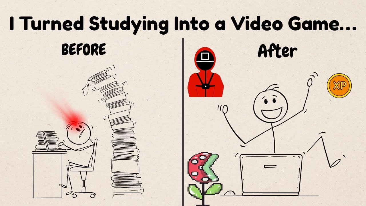 I made studying so FUN I became OBSESSED with it (How Easily to get ADDICTED to studying)