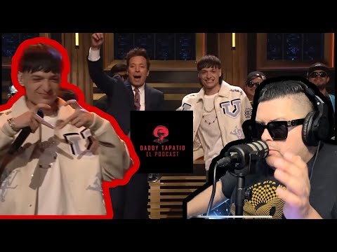 Peso Pluma: Ella Baila Sola | The Tonight Show  Jimmy Fallon I REACCION DADDY TAPATIO RECORDS