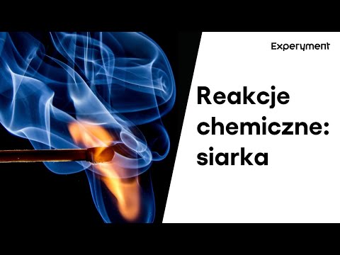 Reakcje chemiczne: siarka | ZDALNY EXPERYMENT #40