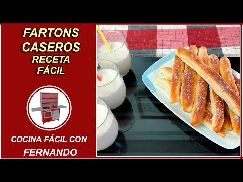 FARTONS CASEROS RECETA MUY FACIL
