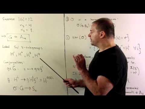 Sylow Theory for Order 12 Groups 1