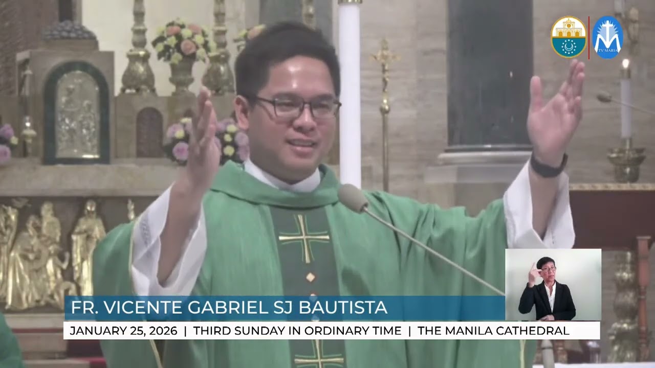 HOMILY January 25, 2026