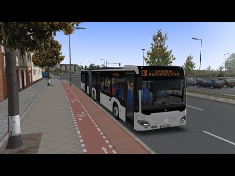 C2 Stadtbus Familie #02 Omsi 2 Berlin Spandau 1994 (130 U Ruhleben-Nervenklinik)