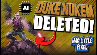 Controversial Duke Nukem AI-Generated Artwork REMOVED! Evercade Issues Statement!