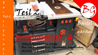 Unterschrank TKS Teil 2 mit Fräserbox, Schauglas, Kurbelrad.......