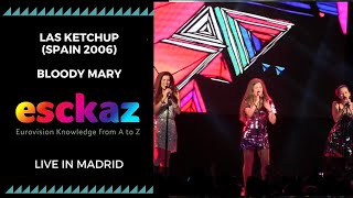 ESCKAZ in Madrid: Las Ketchup (Spain 2006) - Bloody Mary (at Welcome PrePartyES 2019)