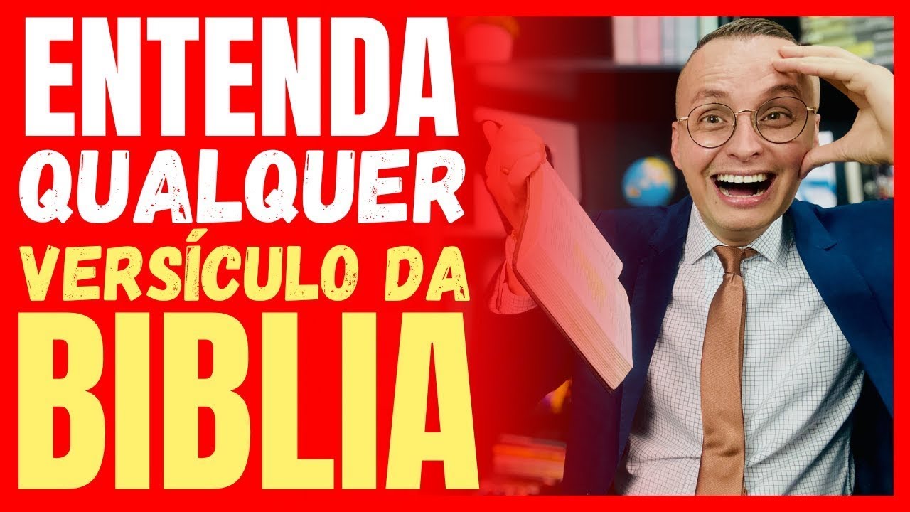 DESCUBRA COMO ENTENDER A BÍBLIA PARA PREGAR [5 DICAS PODEROSAS] | Thalles Villas
