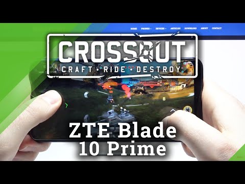 Crossout Mobile ZTE Blade 10 Prime Gameplay - FPS Review / Game Test