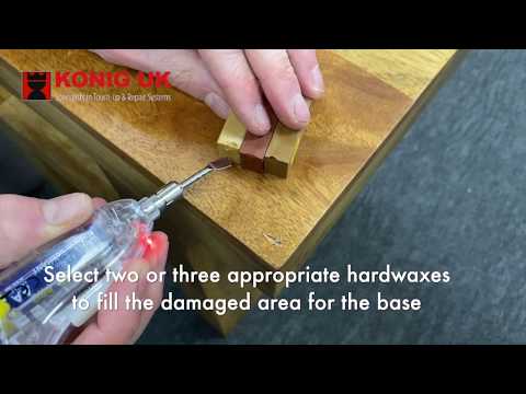 Konig UK Wood Repair Set Demonstration