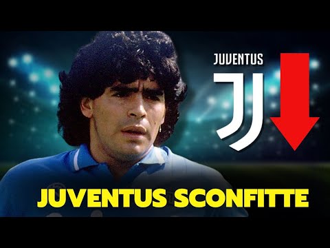 LE 10 PEGGIORI SCONFITTE DELLA JUVENTUS