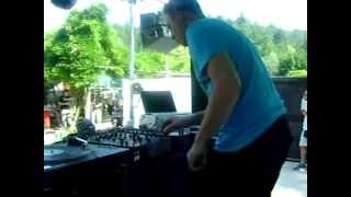 New live mix video DJ NiTEVISION NV @ Techno Piknik w/ Patrick DSP (Club Pržan, Ljubljana SLO), 2013