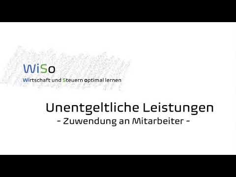 § 3 (1b), (9a) UStG: Unentgeltliche Leistungen - Zuwendung an den Mitarbeiter