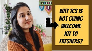 Why TCS is not giving welcome kit freshers? | Thelady Saga | Megha Goyal
