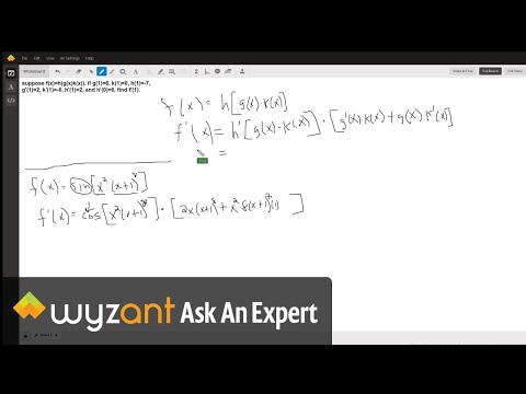 Suppose F X H G X K X If G 1 6 K 1 0 H 1 7 G 1 2 K 1 6 H 1 2 And H 0 6 Find F 1 Wyzant Ask An Expert