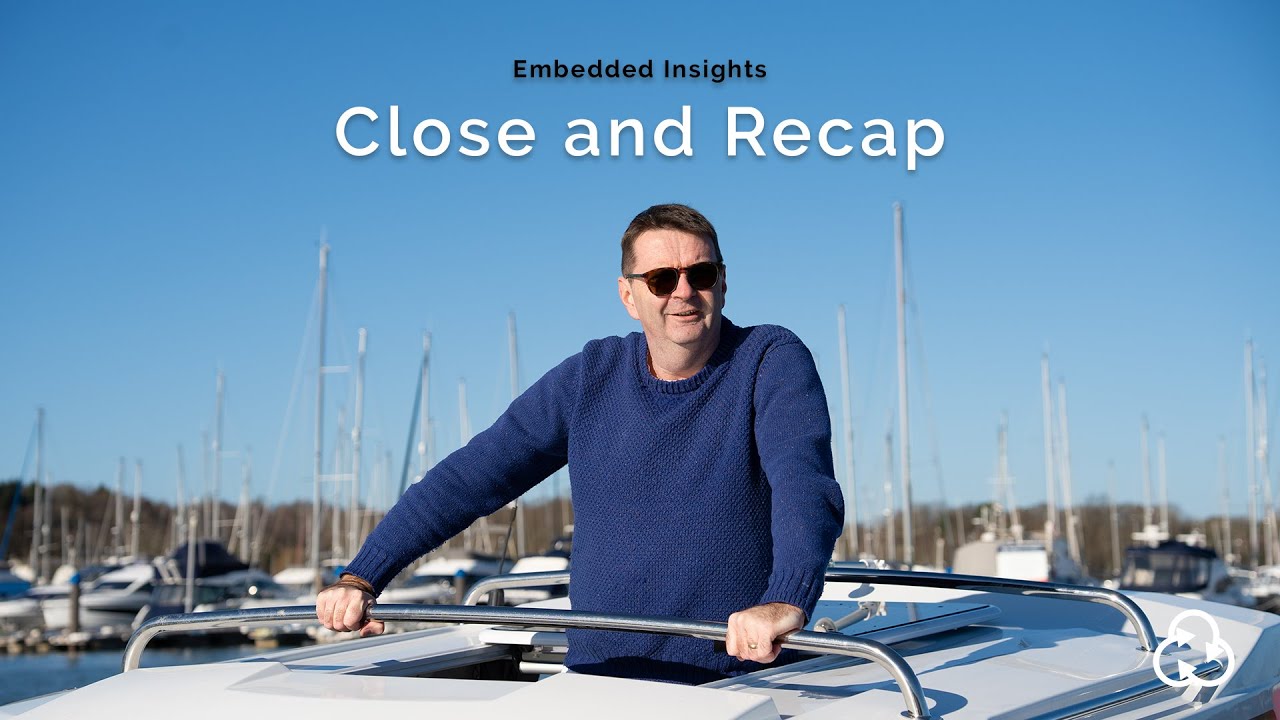 Embedded Insights : 38 Close and Recap of Data series