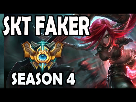 SKT T1 Faker Katarina vs Fizz MID Ranked Challenger Korea