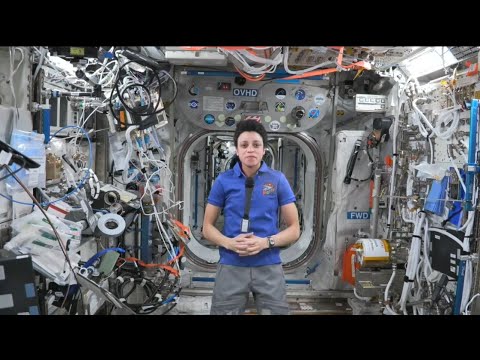 Expedition 67 Astronaut Jessica Watkins Answers Oklahoma Student Questions - Aug. 23, 2022