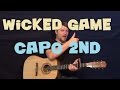 Wicked Game (Chris Isaak) Easy Strum Guitar ...