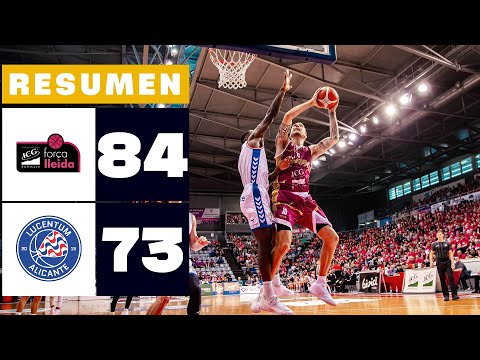 ICG FORÇA LLEIDA 84-73 HLA ALICANTE | RESUMEN PARTIDO 1 PLAYOFF LEB ORO