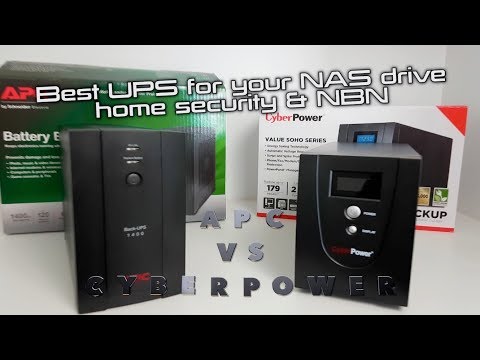 CyberPower Value SOHO vs APC Back UPS | Best Budget UPS for Synology NAS, NBN & Home Security