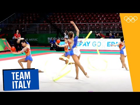 🇮🇹 Exclusive: Team Italy train at the World Championships in Sofia!