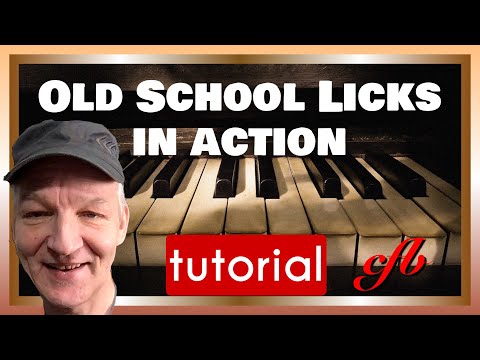 Easy Piano Blues Licks in C - Old School Licks In Action