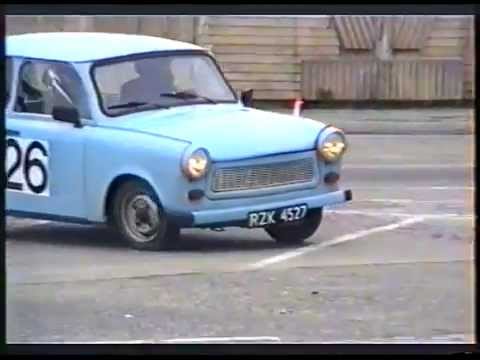 KJS Rajdy Rzeszów 1994, Trabant, Fiat 125p, Fiat 126p wywrotka pod WRN