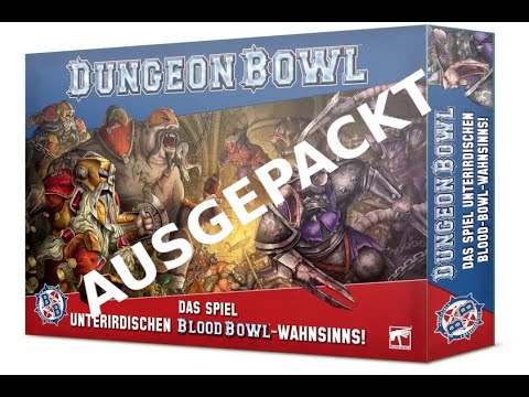 Dungeon Bowl ausgepackt