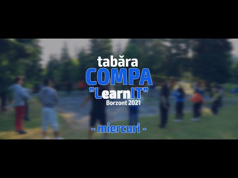 Tabăra Compa - Borzont ”LearnIT” - miercuri