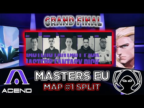 Grand Final Heretics VS Acend Regional Masters EU | Map 1 Split