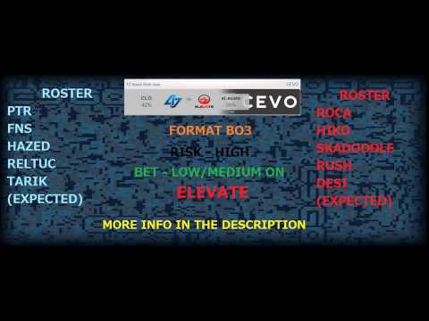 CS:GO Bet - CLG vs eLevate