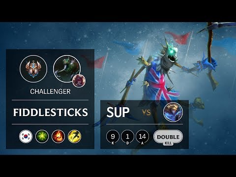 Fiddlesticks Support vs Ezreal - KR Challenger Patch 9.21