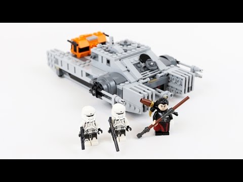 LEGO Star Wars Imperial Assault Hovertank (Timelapse & Review) - Set 75152