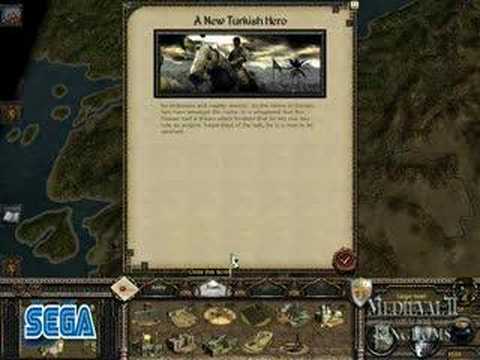 Medieval 2: Total War Kingdoms Crusades Campaign Footage