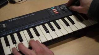 Video thumbnail for Casio PT-100 keyboard (NOT circuit-bent!) by VWestlife