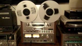 SONY TC-765 CLOSED LOOP DUAL CAPSTAN Reel to Reel, New Belts, re-capped PS working Nicely. ZCUCKOO