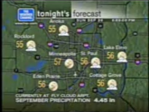 WeatherStar XL - Minneapolis/St. Paul, MN - Sep 26, 2004 (Run To You)