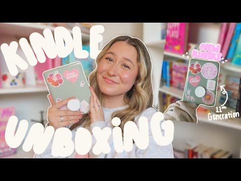I bought a Kindle Paperwhite! 💓📖| Kindle Unboxing + Book Recommendations