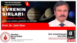 EVRENİN SIRLARI: Astronomi ve Kur'an / Prof. Dr. Zeki Eker